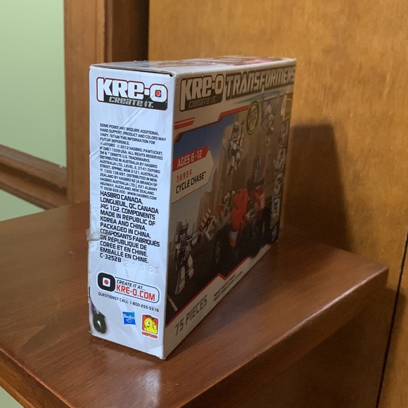 🆕 KRE-O- Create It- TRANSFORMERS 36954 Cycle Chase - Picture 10 of 11